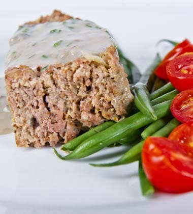 BALSAMIC GLAZED TURKEY MEATLOAF - Campbells Food Service